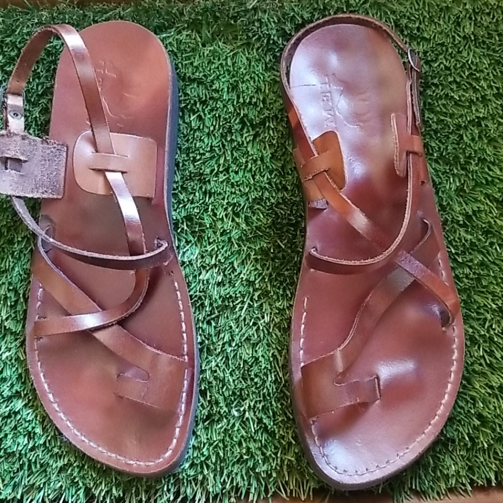 Brown Leather Sandals